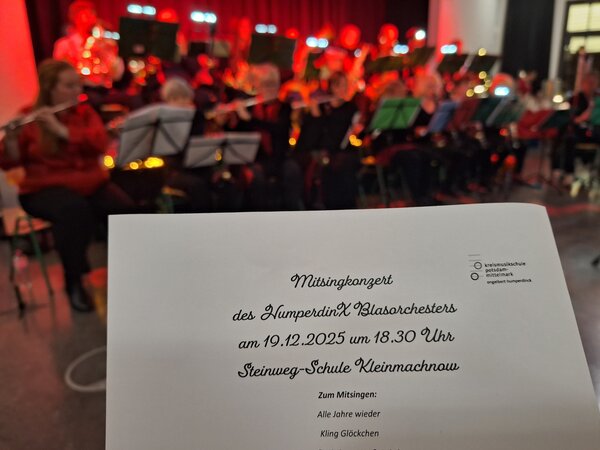 Bild vergr&ouml;&szlig;ern: 2025_12_19 Steinweg-Schule Mitsingkonzert Humperdinx Blasorchester