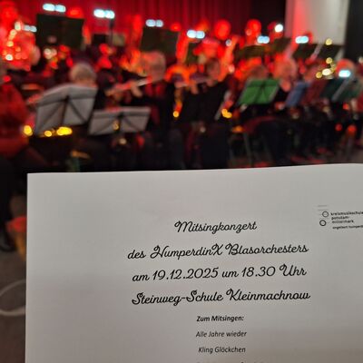 Bild vergr&ouml;&szlig;ern: 2025_12_19 Steinweg-Schule Mitsingkonzert Humperdinx Blasorchester